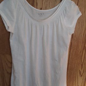 White Tee  size small